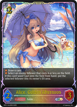 Alice, Golden Afternoon (SL) - SP01-SL45EN