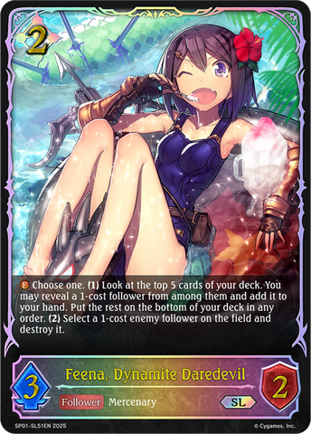 Feena, Dynamite Daredevil (SL) - SP01-SL51EN