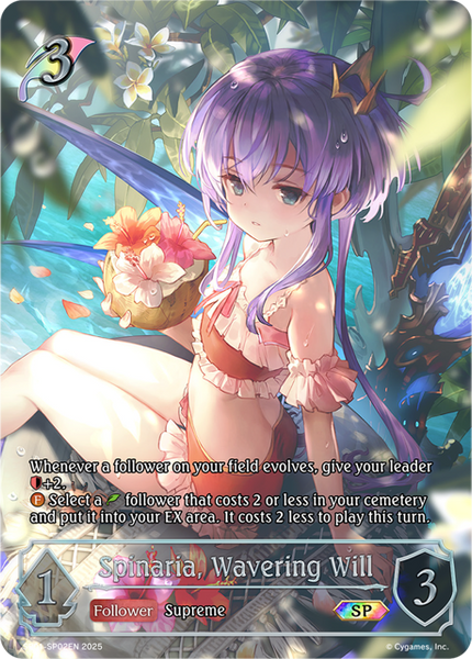 Spinaria, Wavering Will (Alt-Art SP) - SP01-SP02EN