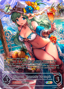 Sharon, Seaside Nymph (SP) - SP01-SP16EN
