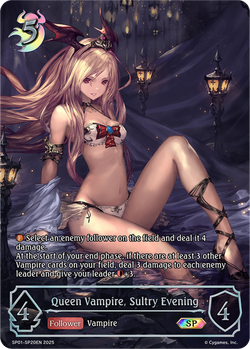 Queen Vampire, Sultry Evening (SP) - SP01-SP20EN