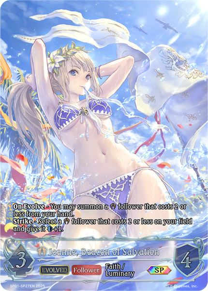 Jeanne, Beacon of Salvation (Evolved) (SP) - SP01-SP27EN