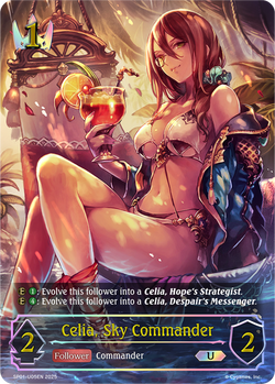 Celia, Sky Commander (U) - SP01-U05EN