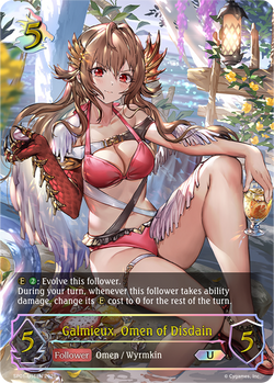 Galmieux, Omen of Disdain (U) - SP01-U16EN