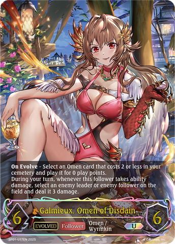 Galmieux, Omen of Disdain (Evolved) (U) - SP01-U17EN
