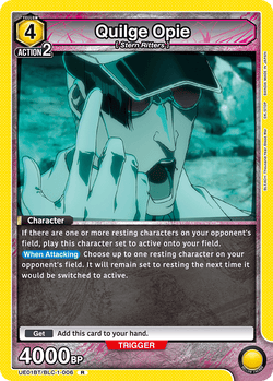 Quilge Opie - UE01BT/BLC-1-006