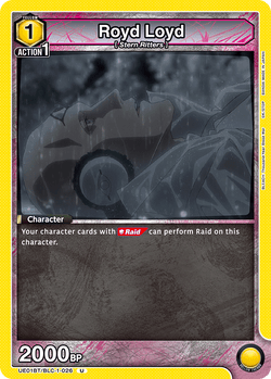 Royd Loyd - UE01BT/BLC-1-026