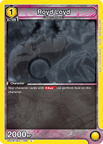 Royd Loyd - UE01BT/BLC-1-026