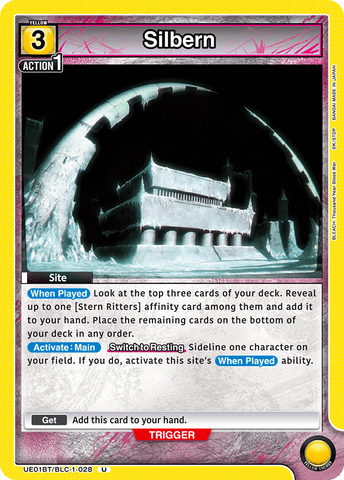 Silbern - UE01BT/BLC-1-028
