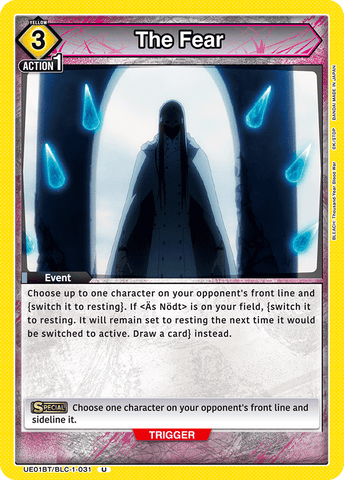 The Fear - UE01BT/BLC-1-031