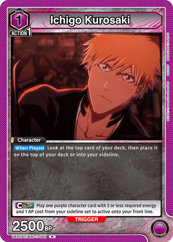 Ichigo Kurosaki - UE01BT/BLC-1-040
