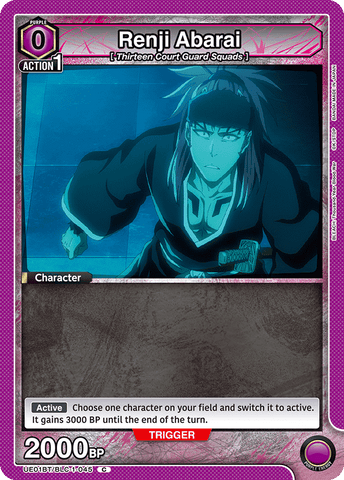 Renji Abarai - UE01BT/BLC-1-045
