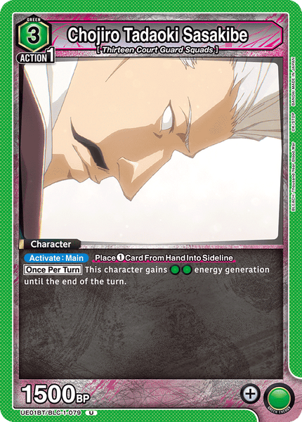 Chojiro Tadaoki Sasakibe - UE01BT/BLC-1-079