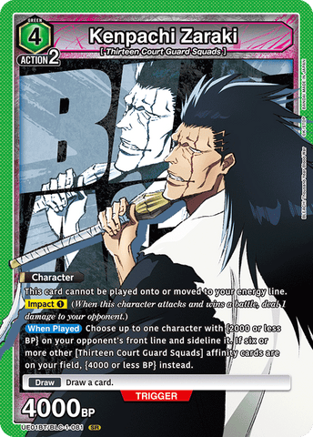 Kenpachi Zaraki - UE01BT/BLC-1-081