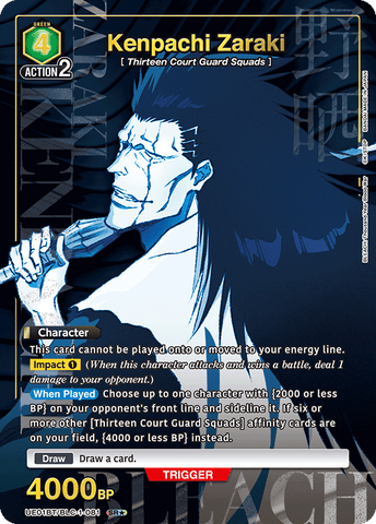 Kenpachi Zaraki (SR★) - UE01BT/BLC-1-081★