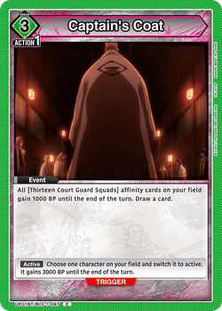 Captain's Coat - UE01BT/BLC-1-097