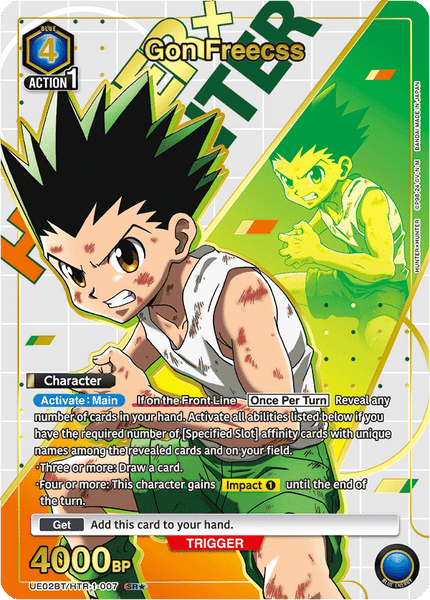 Gon Freecss (SR★) - UE02BT/HTR-1-007★