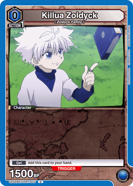 Killua Zoldyck - UE02BT/HTR-1-017