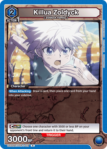Killua Zoldyck - UE02BT/HTR-1-018