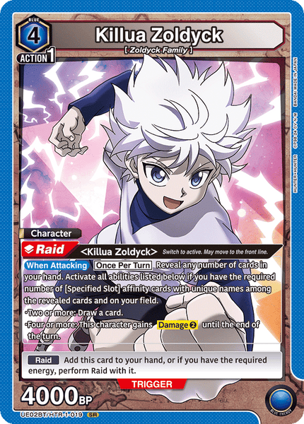 Killua Zoldyck - UE02BT/HTR-1-019