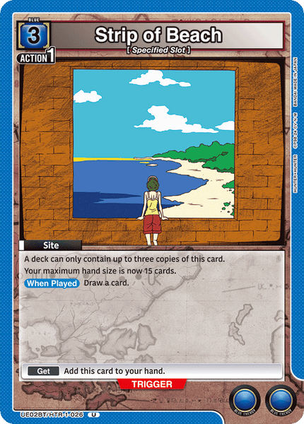 Strip of Beach - UE02BT/HTR-1-026