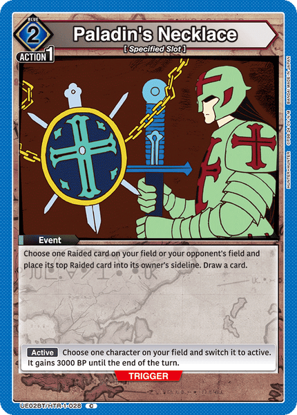 Paladin's Necklace - UE02BT/HTR-1-028