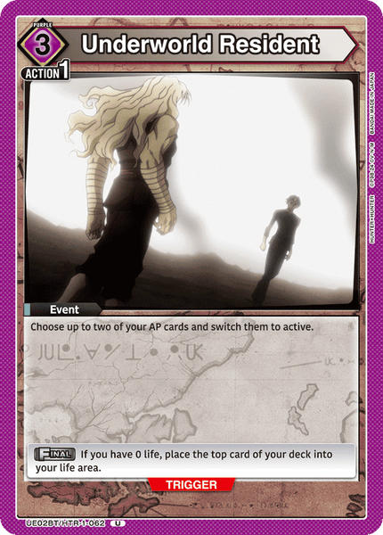 Underworld Resident - UE02BT/HTR-1-062