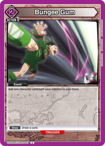 Bungee Gum - UE02BT/HTR-1-067