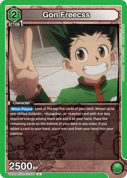 Gon Freecss - UE02BT/HTR-1-076