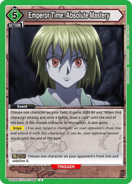 Emperor Time: Absolute Mastery - UE02BT/HTR-1-096