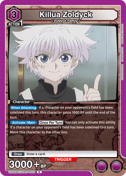 Killua Zoldyck - UE02BT/HTR-P-002