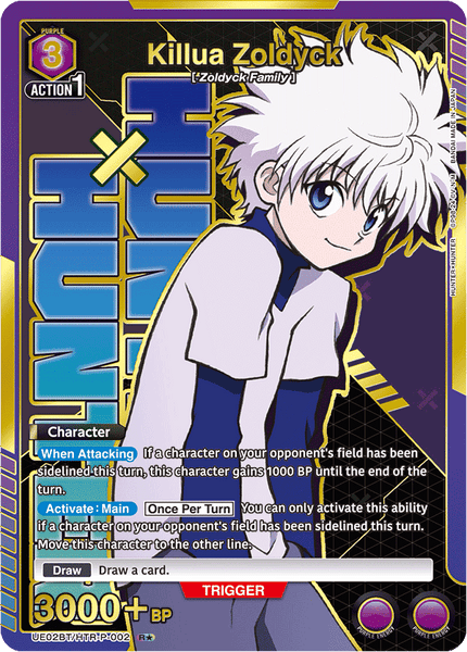 Killua Zoldyck (R★) - UE02BT/HTR-P-002★