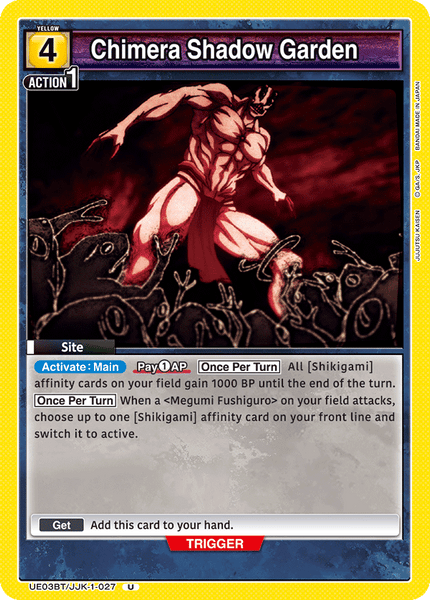 Chimera Shadow Garden - UE03BT/JJK-1-027