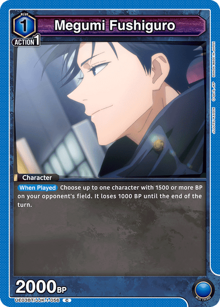 Megumi Fushiguro - UE03BT/JJK-1-056