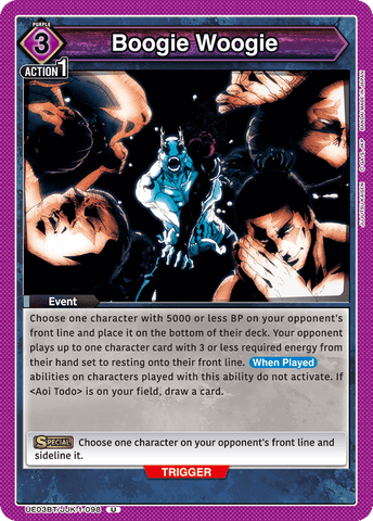 Boogie Woogie - UE03BT/JJK-1-098