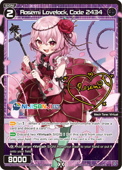 Rosemi Lovelock, Code 2434 (Foil) - WXDi-CP01-050P[EN]