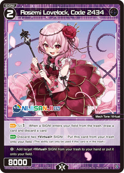 Rosemi Lovelock, Code 2434 - WXDi-CP01-050[EN]