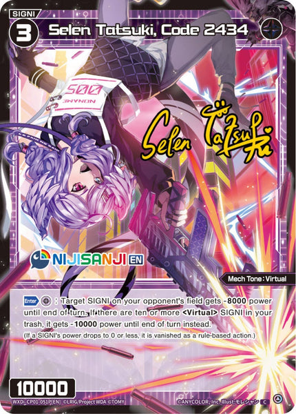 Selen Tatsuki, Code 2434 (Foil) - WXDi-CP01-051P[EN]