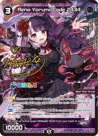 Rena Yorumi, Code 2434 (Foil) - WXDi-CP01-072P[EN]
