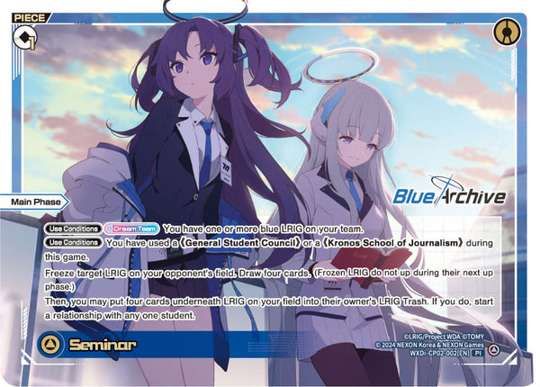 Seminar - WXDi-CP02-002[EN]