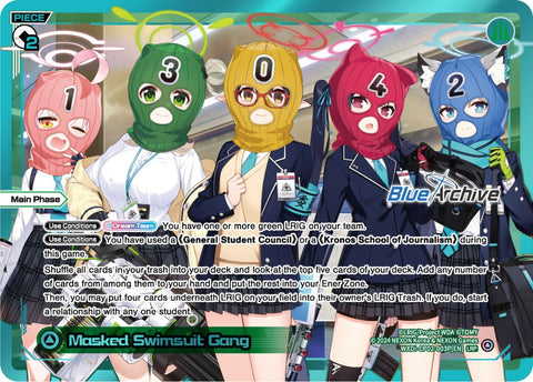 Masked Swimsuit Gang (LRP) - WXDi-CP02-003P[EN]