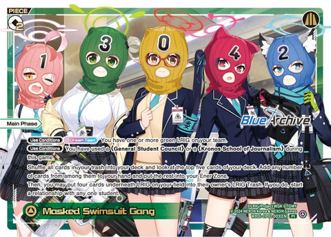 Masked Swimsuit Gang - WXDi-CP02-003[EN]