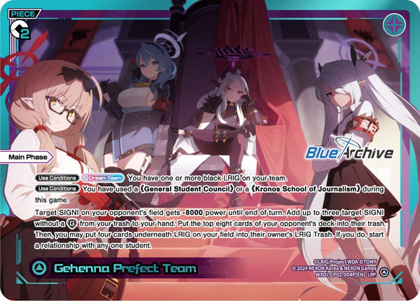 Gehenna Prefect Team (LRP) - WXDi-CP02-004P[EN]