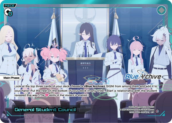 General Student Council (LRP) - WXDi-CP02-005P[EN]