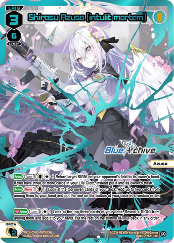 Shirasu Azusa [intulit mortem] (LRP) - WXDi-CP02-007P[EN]
