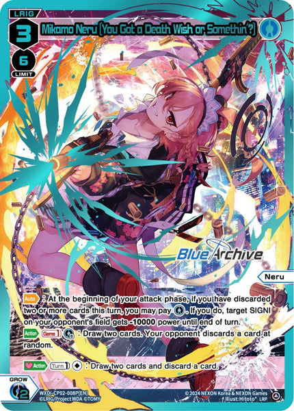 Mikamo Neru [You Got a Death Wish or Somethin'?] (LRP) - WXDi-CP02-008P[EN]