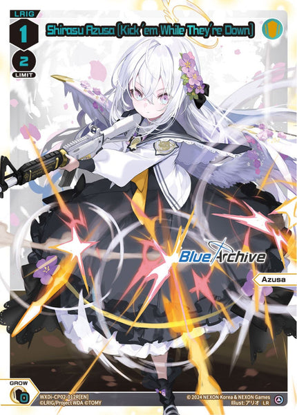 Shirasu Azusa [Kick 'em While They're Down] (LR) - WXDi-CP02-012R[EN]