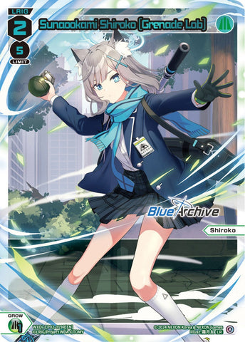 Sunaookami Shiroko [Grenade Lob] (LR) - WXDi-CP02-019R[EN]