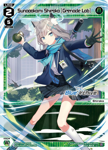 Sunaookami Shiroko [Grenade Lob] - WXDi-CP02-019[EN]
