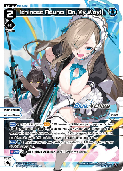 Ichinose Asuna [On My Way!] (Foil) - WXDi-CP02-033P[EN]